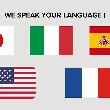 Large 2-room - Wifi, Air Conditioning Apartment *